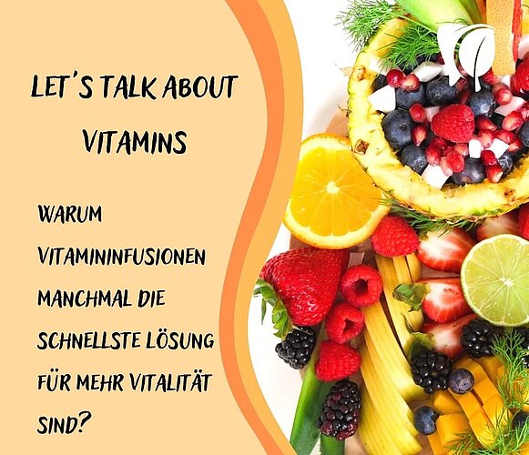 Vitalität dank Vitamininfusionen